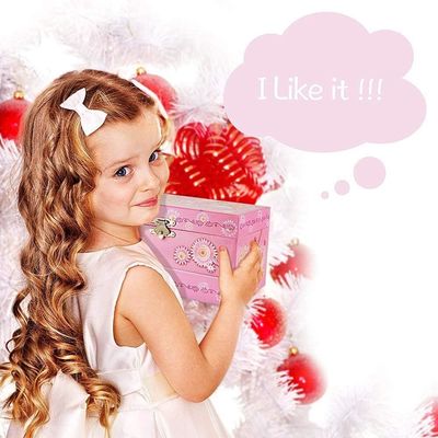 Gift Package Custom Princess MDF Pink Ballerina Theme Musical Jewelry Box for Girls