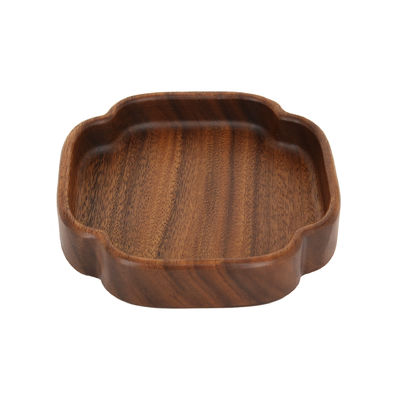 Customized Nut Box Grape Plate Serving Tray for South American Walnut Burned Printing