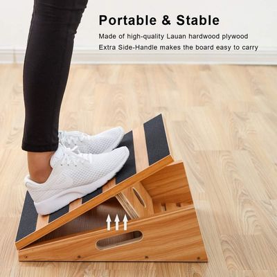 Professional Wooden Slant Board Incline Calf Stretch Board for Art Rehabilitation