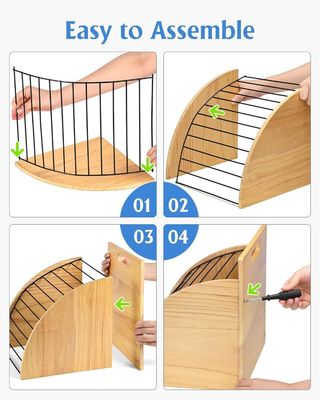 Multifunction Wooden Clipboard Organizer for Classroom and Office Wooden Lockable