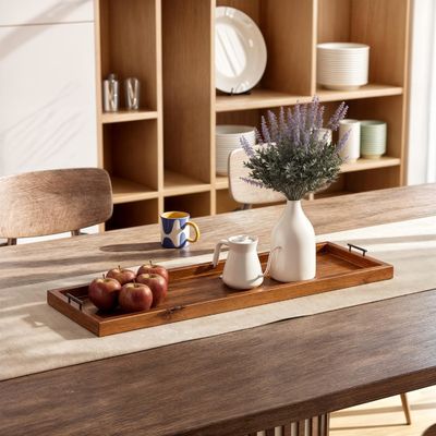 Large Wooden Serving Board Perfect for Displaying and Serving Your Favorite Cheeses