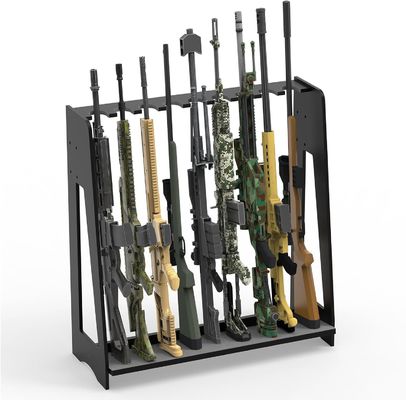 Storage Holders Racks Bathroom Vertical Shotgun Display Stand for Home or Garage Safe