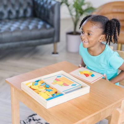ISO9001 2008 FSCI BSCI Certified Wooden Rainbow Building Block Set for Early Education