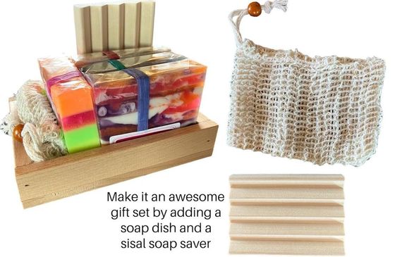 All-Season 14 Piece Handmade Wooden Soap Gift Sets Free Sample Provided Tomorrow