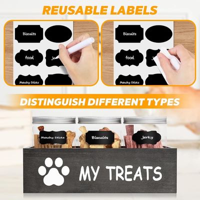 Functional Design Airtight Pet Food Organizer for Easy Access and Storage 6.2*6.2*4.48