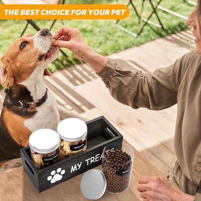 Functional Design Airtight Pet Food Organizer for Easy Access and Storage 6.2*6.2*4.48