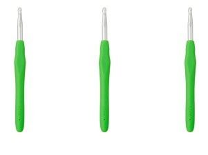 Small Sizes Crochet Hooks Set for Making Sweater Gift Package and Colorful Lace Yarn