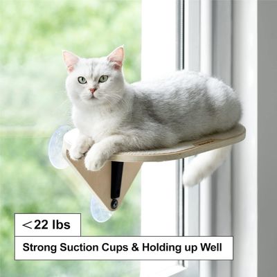 Home Furniture Cat Climber Set Wooden Window Perch Climbing Steps and Scratching Post