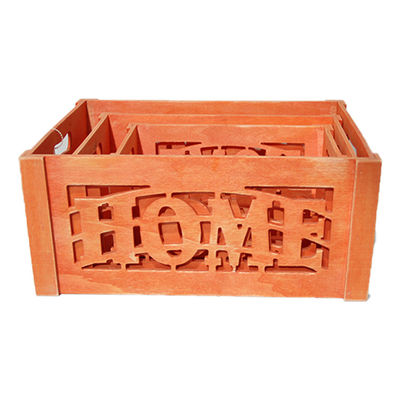 Polished Wooden Dog Crate with Tray for Storing Sundries and Fruits in Europe's Style