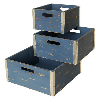 Europe Regional Feature Custom Pine Wood Gift Box Wine Crates for Free Sample Storage