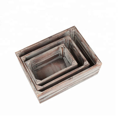 Customized Logo Acceptable Hot Item Rural Wind Simple and Useful Handmade Wooden Craft