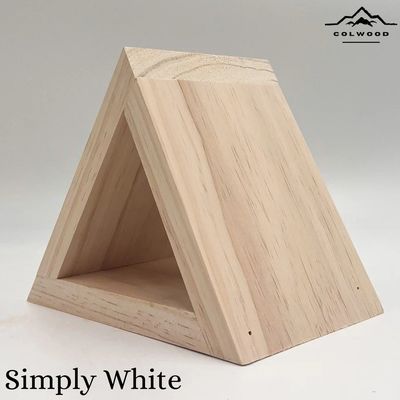 Customized Wooden Book Stand TIMBER Wood Type for Stickers Wooden Nightstand Book Holder
