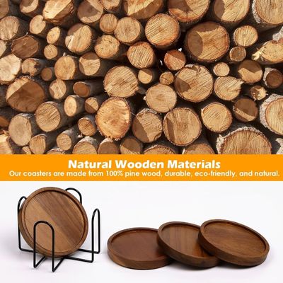 Customized Logo Acceptable Drink Coasters for Table Mats Pads Table Decoratio