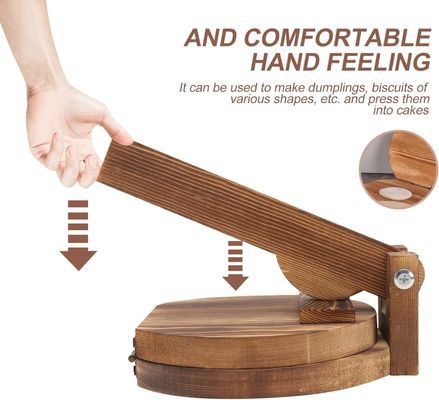 10 Inches Acacia Wood Tortilla Press Maker for Homemade Mexican Tortillera Guaranteed