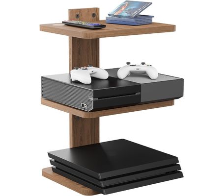 Customized Shape Floating TV Shelf for DVD Players Cable Boxes Routers Game Consoles