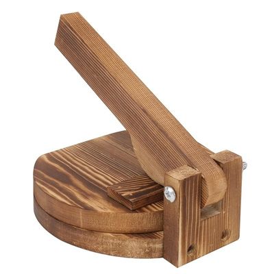 10 Inches Acacia Wood Tortilla Press Maker for Homemade Mexican Tortillera Guaranteed