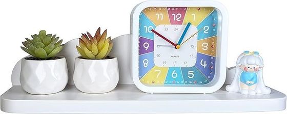 Home Furniture Wooden Hanging Shelf for Kids Room Wall Decor Cute White Cloud