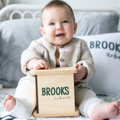 Wooden Personalized Coin Bank for Kids OEM ODM Accepted Eco-friendly Bamboo Material