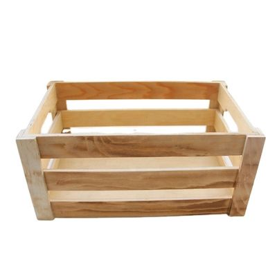 Sturdy and Durable Wooden Fruit Crates 21x10x10cm 21x10x11.2cm 31.2x20.3x14cm for Fruits