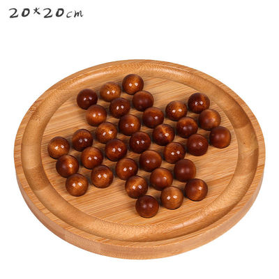 Customized Logo 202407 Bamboo Single Independent Chess Table Game for Adult and Children