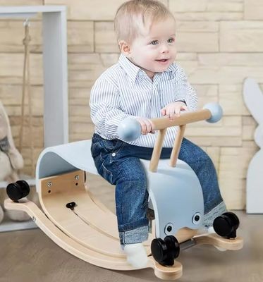 Mail Packing Y Wooden Kiddie Ride Horse Montessori Educational Activity for Toddlers
