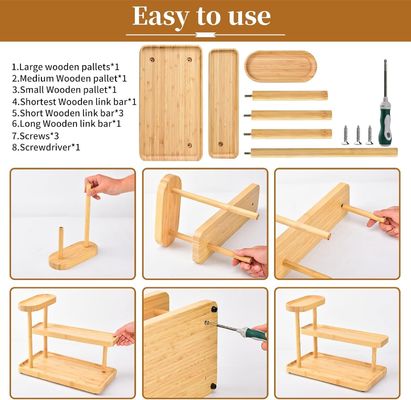 Home Organizer Multi Functional Storage Rack for Perfume Cosmetics Condiment and More
