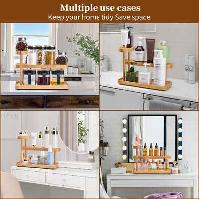 Home Organizer Multi Functional Storage Rack for Perfume Cosmetics Condiment and More