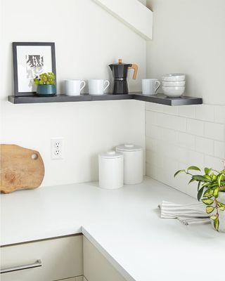 16In Black Mdf Floating Shelves Set Of 3 For Books Storage Room High Quantity Advantage