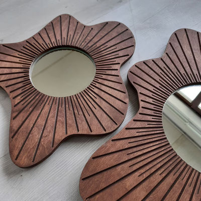 Beautiful Home Decor Wall Mirror Set of 3 for Dining Room and Entryway Decoration