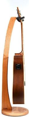 Competitive and Fashionable Design Wooden Handmade Acoustic Guitar Stand for Printing