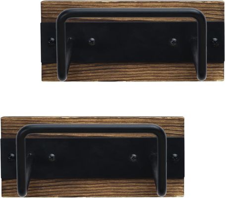 Living Room Furniture Multi Sports Ball Storage Rack with Burnt Wood Wall Mount Backing