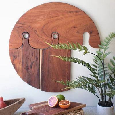 Customized Logo Vegetable Chopping Board in Customized Shape for Household Cooking