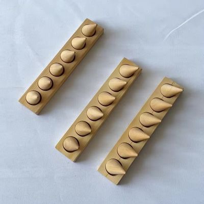 Custom Order Wooden Finger Jewelry Display Stand with Smooth Finishing and Competitive