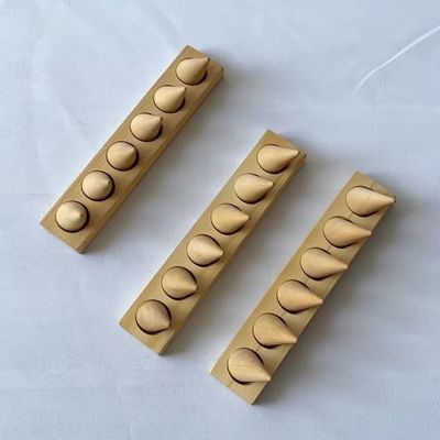 Custom Order Wooden Finger Jewelry Display Stand with Smooth Finishing and Competitive