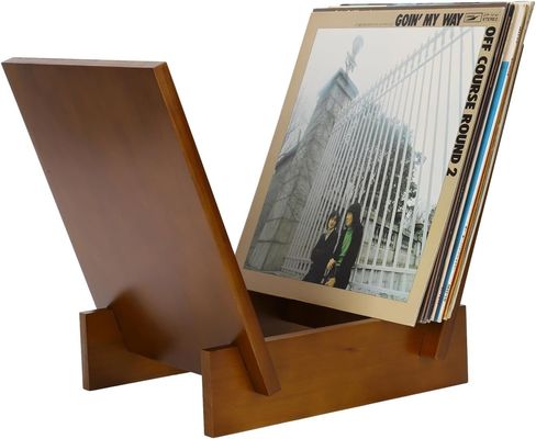 Wooden Vinyl Record Holder Keep Your Records in Perfect Condition with This Rack