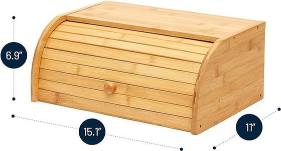Keep Your Bread Fresh and Your Kitchen Organized with Our Assembly Required Storage Bo