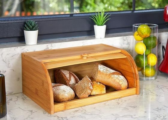 Keep Your Bread Fresh and Your Kitchen Organized with Our Assembly Required Storage Bo