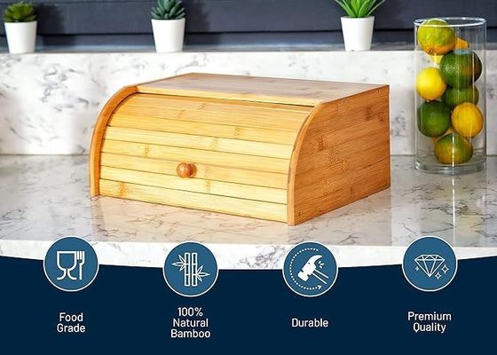Keep Your Bread Fresh and Your Kitchen Organized with Our Assembly Required Storage Bo