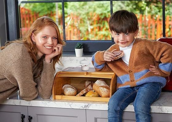 Keep Your Bread Fresh and Your Kitchen Organized with Our Assembly Required Storage Bo