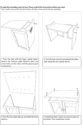 Custom Order Multifunction Wooden Bread Box With Cutting Board For Kitchen Countertop