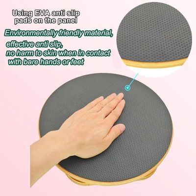 Rustic Style 12 Inch Wooden Balance Board Anti-Skid Dance Wobble Board for Home Decor