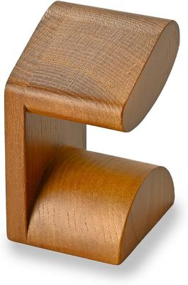 Single Wrist Acacia Wood Watch Display Stand Wooden Showcase with Silk-screen Printing