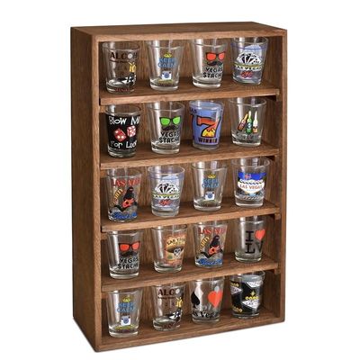 Wooden Wall-Mounted Display Shelves The Perfect Home Storage Solution for Collectibles