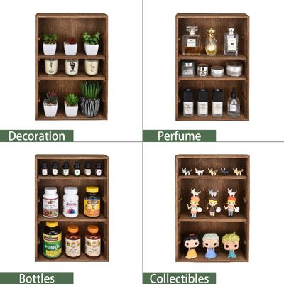 Wooden Wall-Mounted Display Shelves The Perfect Home Storage Solution for Collectibles