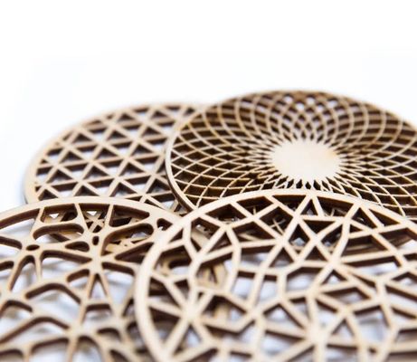 Wooden Coasters Set Table Decoration Accessories Type Mats Pads for Customized Gifts