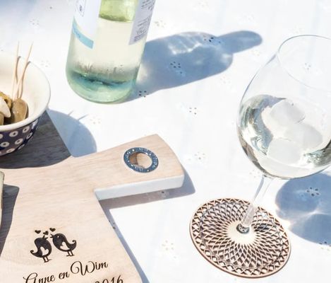 Wooden Coasters Set Table Decoration Accessories Type Mats Pads for Customized Gifts