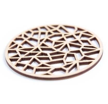 Wooden Coasters Set Table Decoration Accessories Type Mats Pads for Customized Gifts