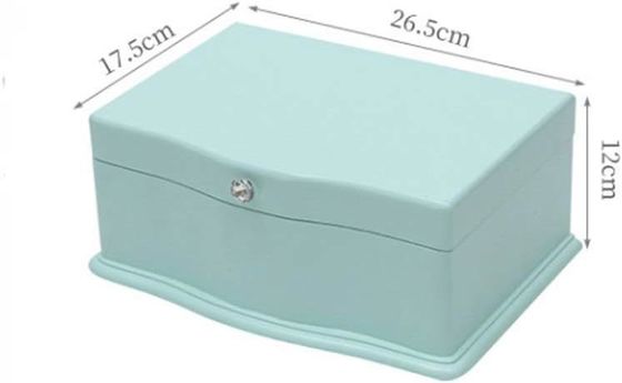 TIMBER Latest Portable Fashion Large Capacity Wooden Music Jewelry Box for Gift Package