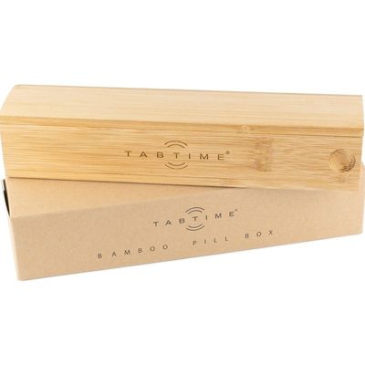 OEM/ODM Acceptable Custom Wood 7 Day Tablet Organizer for Vitamins and Supplements