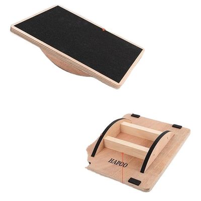 Custom Handle Wooden Slant Board for Professional Fitness in Europe Regional Feature